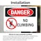 Signmission Safety Culture Sign, 10 in Width, Vinyl Decal, Rectangle OS-2PACK-DS-D-710-L-2103 - alternate 4